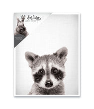 Load image into Gallery viewer, lil' darling raccoon print
