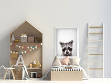 Load image into Gallery viewer, lil' darling raccoon print
