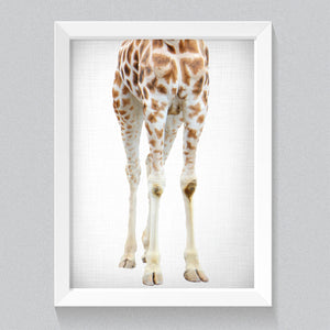 lil' darling giraffe legs print