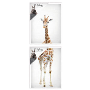 lil' darling giraffe legs print