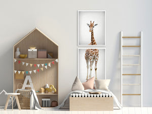 lil' darling giraffe legs print