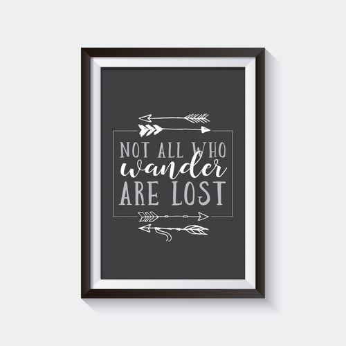 Not All Who Wander